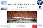 Fresnel Diffractive Arrays Imagery