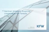 German bilateral financial cooperation for forests