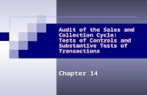 Audit of the Sales and Collection Cycle: Tests of Controls and Substantive Tests of Transactions