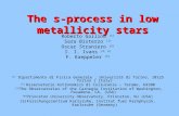 The s-process in low metallicity stars