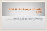 AOP 6: Exchange of radar data