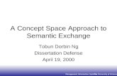 A Concept Space Approach to Semantic Exchange