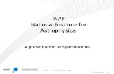 INAF National Institute for Astrophysics