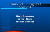 Group N3:  Digital Control