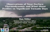 Observations of  Near-Surface Thermodynamic and Wind Shear Profiles on Significant Tornado Days