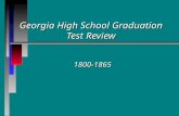 Georgia High School Graduation Test Review