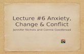 Lecture #6 Anxiety, Change & Conflict