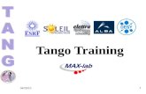 Tango Training