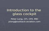 Introduction to the  glass cockpit