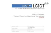 LGICT Committee Terms of Reference, Governance, Methodology DRAFT
