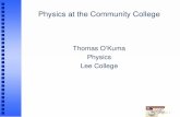 Physics at the Community College