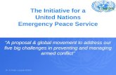 The Initiative for a United Nations Emergency Peace Service