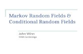 Markov Random Fields & Conditional Random Fields