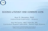 Science Literacy and Common core