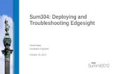 Sum304: Deploying and Troubleshooting Edgesight