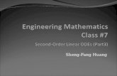 Engineering Mathematics  Class  #7 Second-Order Linear ODEs ( Part3)