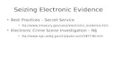 Seizing Electronic Evidence