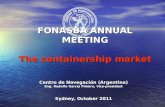 FONASBA ANNUAL  MEETING The containership market