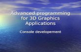 Advanced programming for 3D Graphics Applications