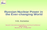Seventh International Scientific & Technical Conference ( MNTK -2010) Moscow , 26 – 27  May  2010