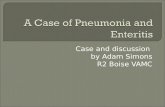 A Case of Pneumonia and Enteritis