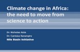 Climate change in Africa: the need to move from science to action