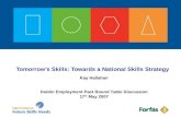 Tomorrow’s Skills: Towards a National Skills Strategy