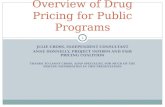 Overview of Drug  Pricing for Public Programs