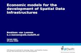 Economic models for the development of Spatial Data Infrastructures