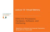 Lecture 15: Virtual Memory