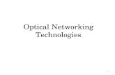 Optical Networking Technologies