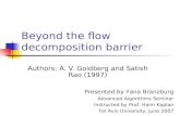 Beyond the flow decomposition barrier