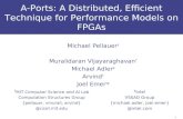 A-Ports: A Distributed, Efficient Technique for Performance Models on FPGAs