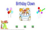 Birthday Clown