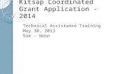 Kitsap Coordinated Grant Application - 2014