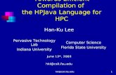 Towards Efficient Compilation of  the HPJava Language for HPC