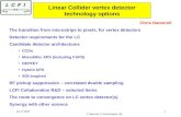 Linear Collider vertex detector technology options