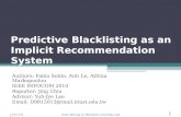 Predictive Blacklisting as an Implicit Recommendation System