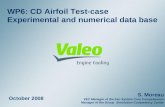 WP6: CD Airfoil Test-case Experimental and numerical  data base