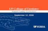 Patient Safety Curriculum September 12, 2008