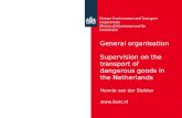 General organisation  Supervision on the transport of dangerous goods in the Netherlands