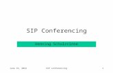 SIP Conferencing