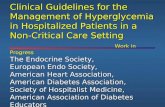 Inpatient Hyperglycemia in non-critical care setting