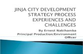 JINJA CITY DEVELOPMENT  STRATEGY PROCESS EXPERIENCES AND CHALLENGES