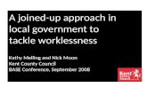 A joined-up approach in  local government to  tackle worklessness