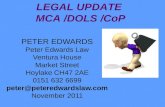 PETER EDWARDS Peter Edwards Law Ventura House Market Street Hoylake CH47 2AE 0151 632 6699