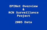 EPINet Overview & RCN Surveillance Project 2005 Data