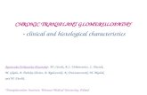 CHRONIC TRANSPLANT GLOMERULOPATHY -  clinical and histological characteristics