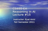 CS498-EA Reasoning in AI Lecture #15