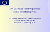 IPA 2010 National Programme  Bosnia and Herzegovina